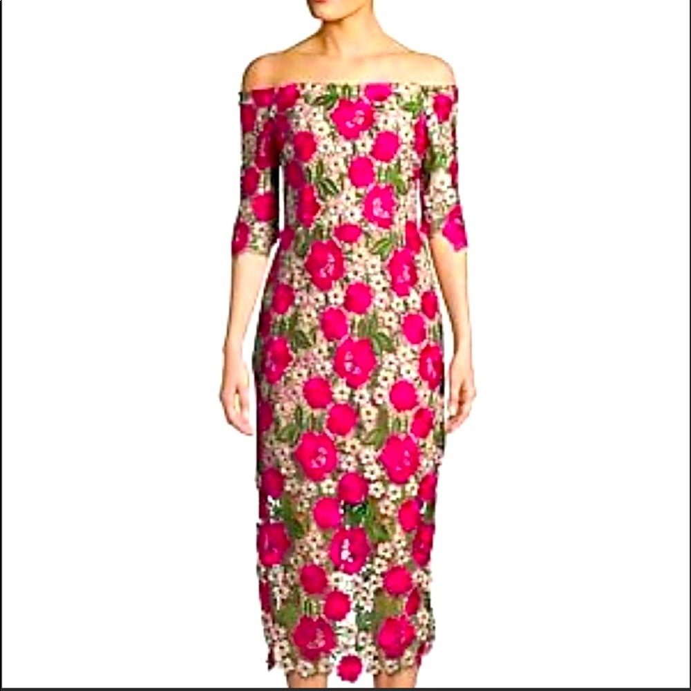 Gorgeous cocktail dress Xscape embroidered
